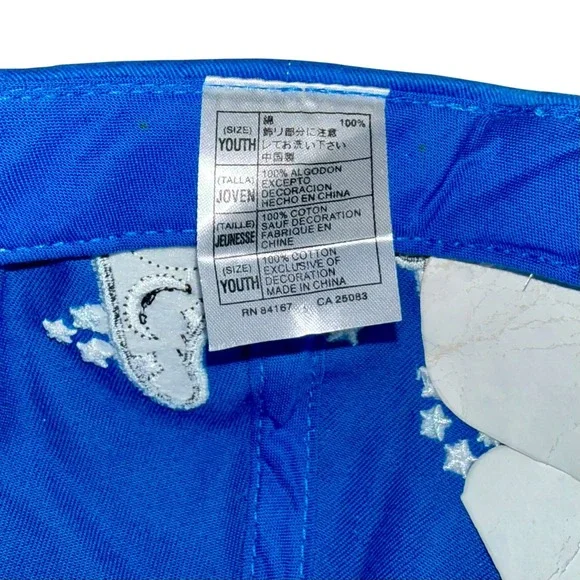 Vintage Disney World Sorcerer Mickey Mouse Fantasia Hat Youth Embroidered Cap - Picture 8 of 10